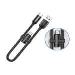 کابل تبدیل USB به تایپ سی و میکرو برند بیسوس مدل U-shaped