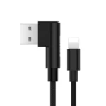کابل USB به لایتنینگ بیسوس Baseus Yart Elbow Type Cable