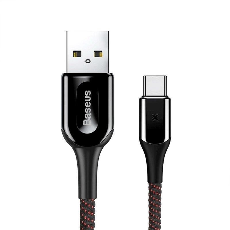کابل تبدیل USB به لایتنینگ برند بیسوس مدل X-Shape به طول یک متر