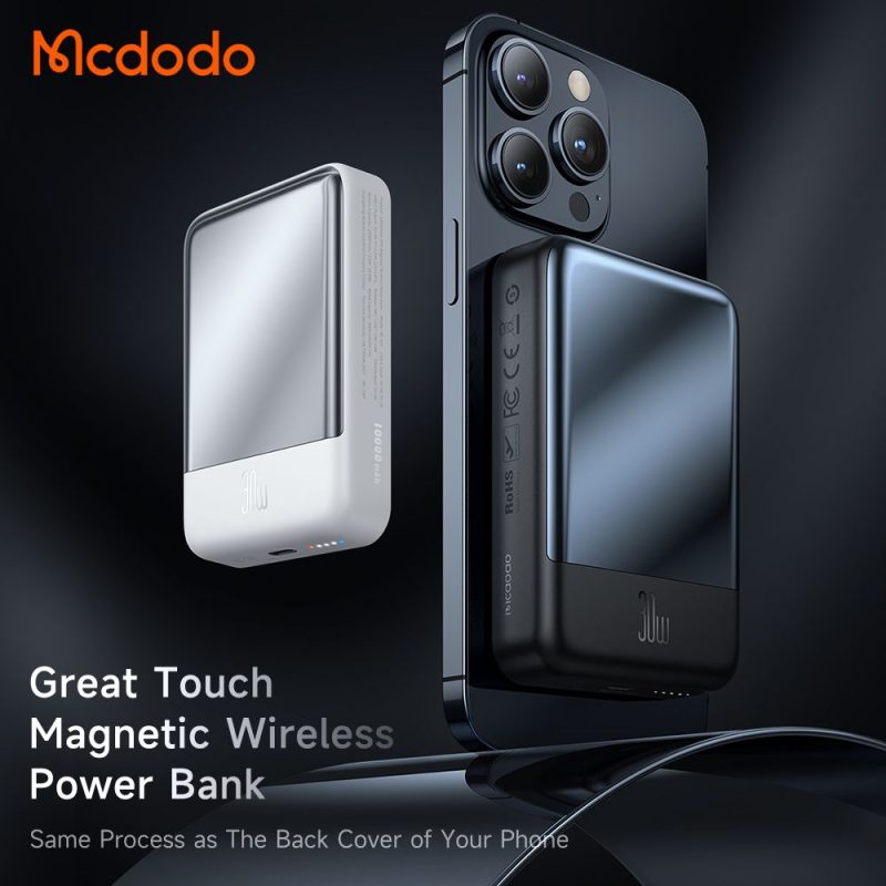 پاور بانک مگ سیف برند مک دودو ظرفیت 10000 میلی آمپر مدل mcdodo mc-5930 توان 30 وات - Image 4
