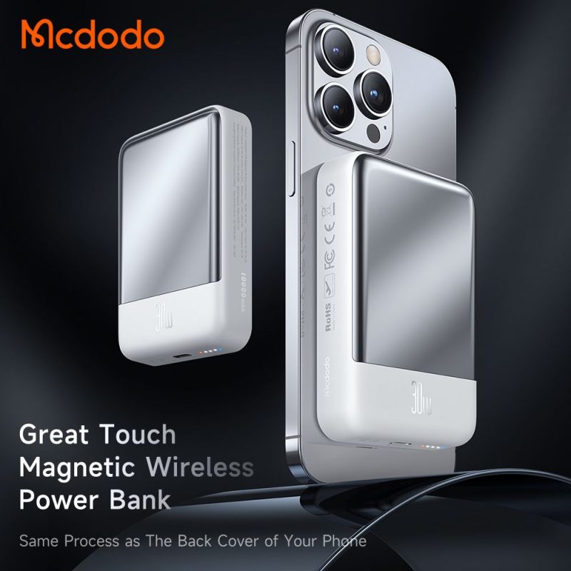 پاور بانک مگ سیف برند مک دودو ظرفیت 10000 میلی آمپر مدل mcdodo mc-5930 توان 30 وات - Image 5