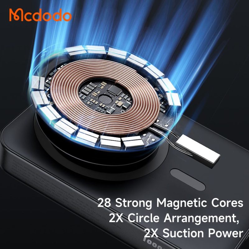 پاور بانک مگ سیف برند مک دودو ظرفیت 10000 میلی آمپر مدل mcdodo mc-5930 توان 30 وات - Image 11