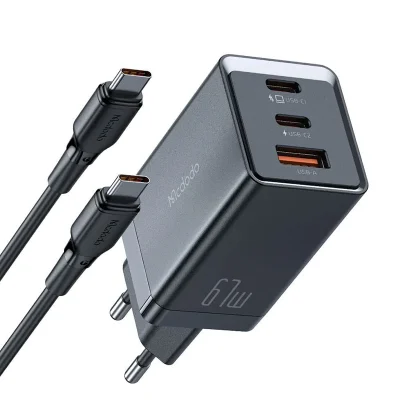 شارژر دیواری برند مک دودو 67 وات مدل CH-1543